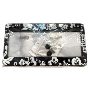 Disney Mickey Mouse License Plate Frame – Classic Black & White Design